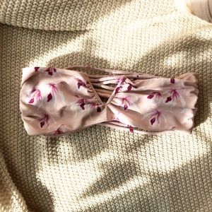 ACACIA swim ohia island orchid bikini top